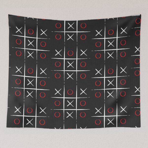 Item preview, Criss Cross Game in red and white designed and sold by Soumita.