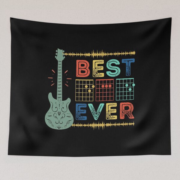 Item preview, Best Dad Ever Guitar Chords, Funny Gift For Guitar Players, Father, or Husband, For The Best Dad Ever. designed and sold by PrettyAmazing.