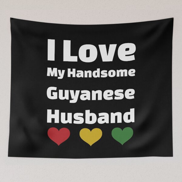 Item preview, I Love My Handsome Guyanese Husband - Guyana Husband designed and sold by DiceNLDesigns.