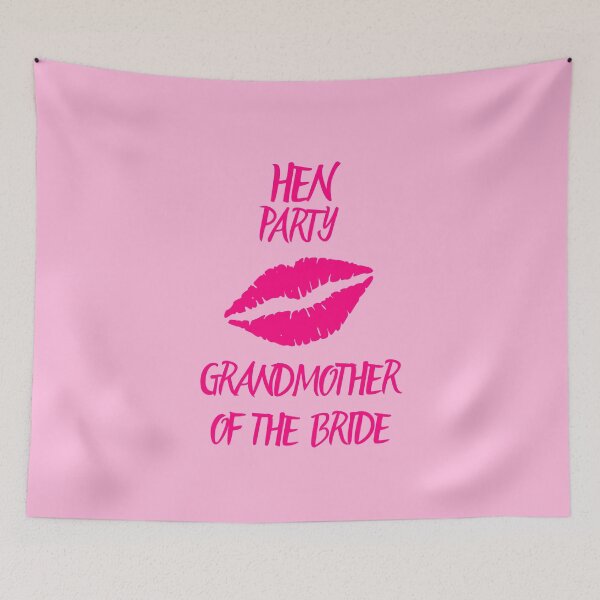 Item preview, HEN PARTY GRANDMOTHER OF THE BRIDE designed and sold by kawrdesigns.
