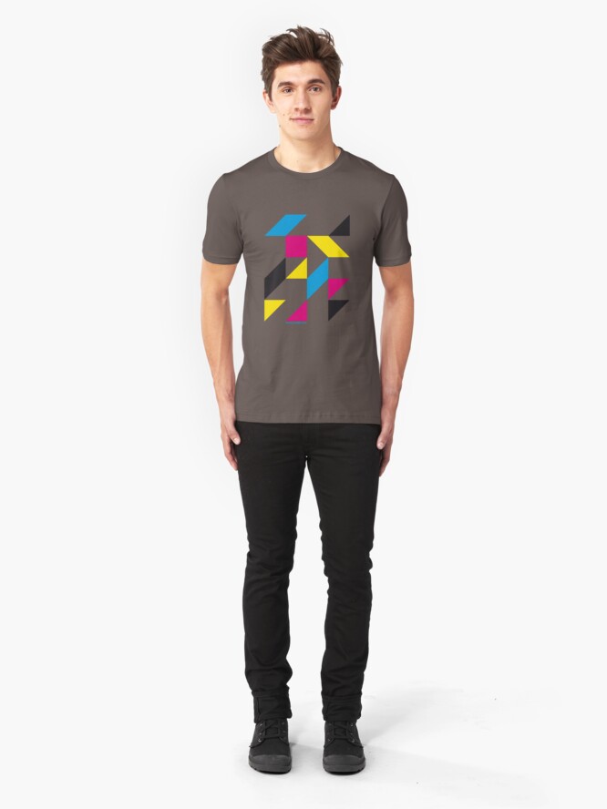 Alternate view of Tangram Slim Fit T-Shirt