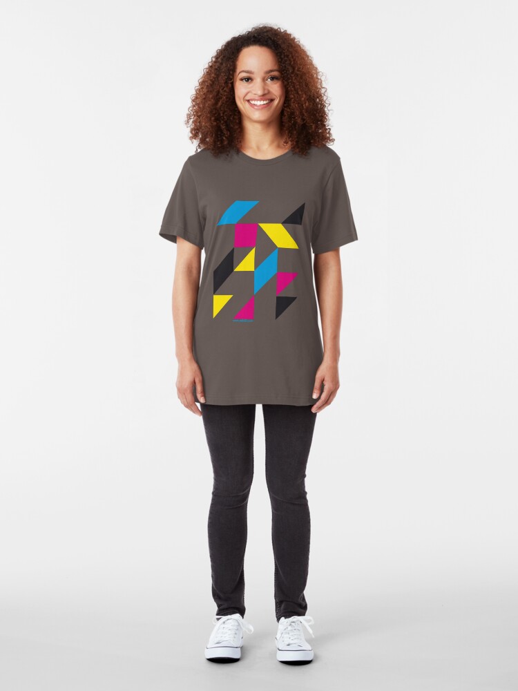 Alternate view of Tangram Slim Fit T-Shirt