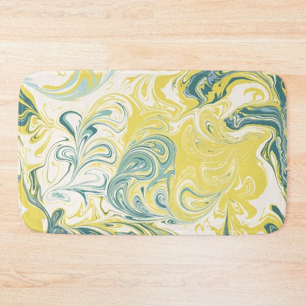 Item preview, greeny circular acrylic pouring designed and sold by SHANAZCREATIVE.