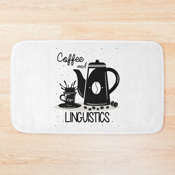 Item preview, Coffee and Linguistics, For Linguistics Student designed and sold by Pengo Shirt.
