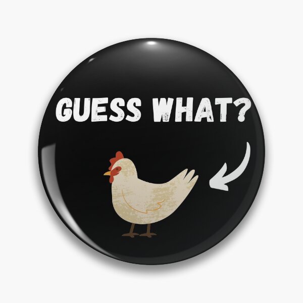 Item preview, Guess What Chicken Butt designed and sold by Imaginative Expressions⭐️ ⭐️ ⭐️ ⭐️ ⭐️.