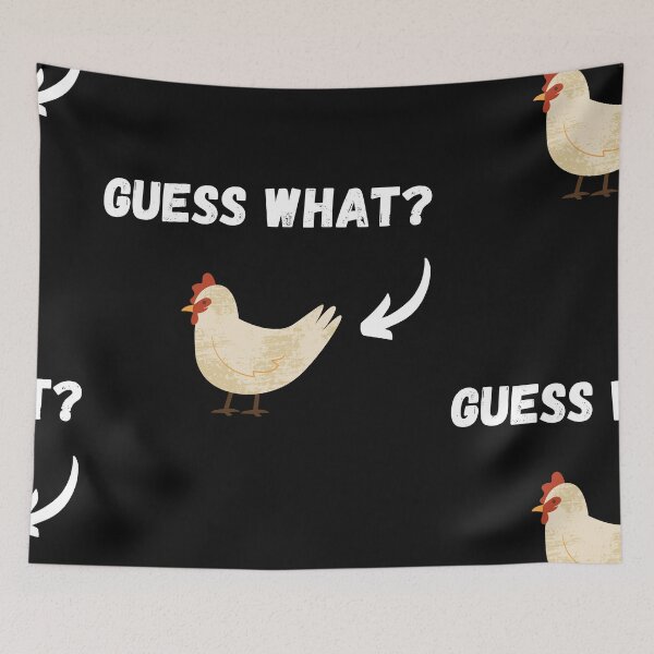 Item preview, Guess What Chicken Butt designed and sold by Imaginative Expressions⭐️ ⭐️ ⭐️ ⭐️ ⭐️.