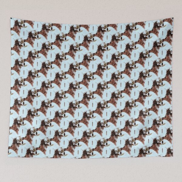 Item preview, brown leaf stride pattern by c.a.2021. designed and sold by smiley100.