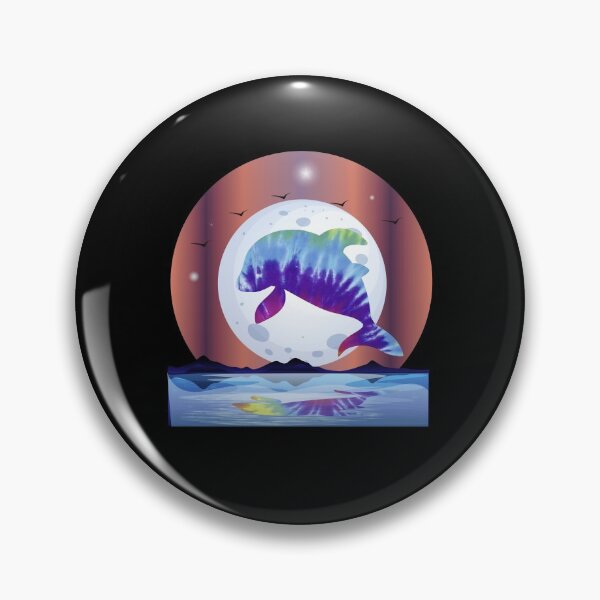Item preview, Dolphin Tie Dye 2021: Happy Dolphin Colourful Gift designed and sold by designisthelife.