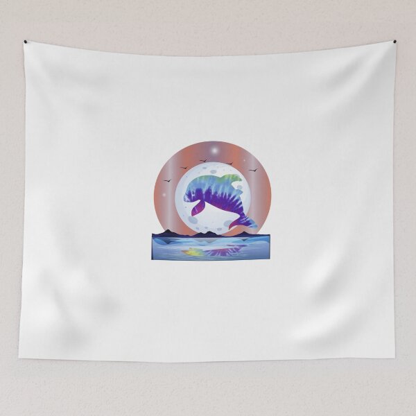 Item preview, Dolphin Tie Dye 2021: Happy Dolphin Colourful Gift designed and sold by designisthelife.