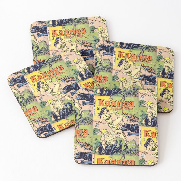 Item preview, Kaanga Jungle King Comic Cover designed and sold by RosarioDesigns.
