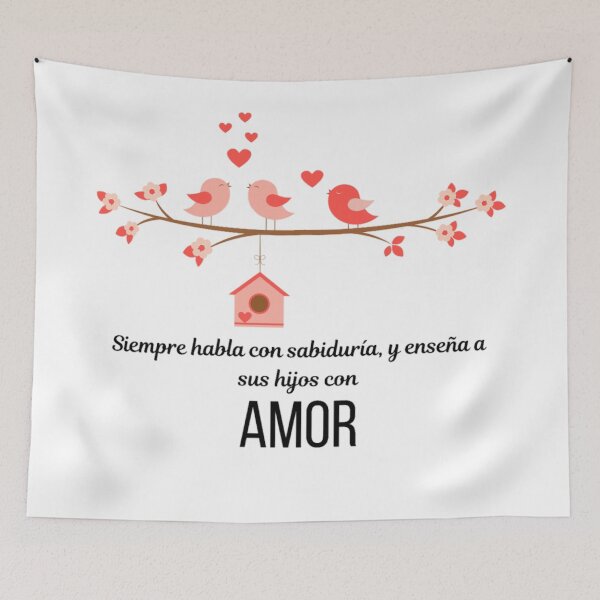 Item preview, Teach your children with Love. Proverbs 31:26 designed and sold by Fe-En-Cristo.