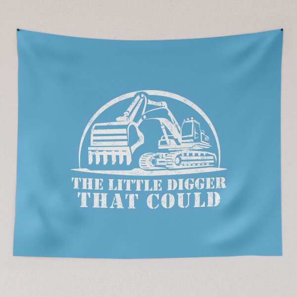 Item preview, The Little Digger That Could - Funny Suez Canal Crisis Meme Design - Evergreen Ever Given Meme - Best Humor Gift Idea for Excavator Operator - Heavy Equipment Machine Operator - Construction Worker designed and sold by WG-Factory.