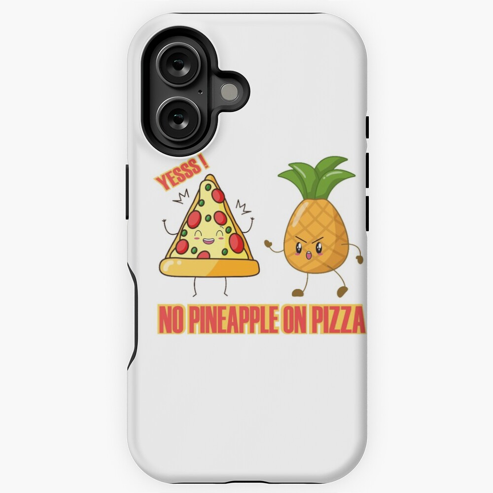 Pineapple Pizza - Matching Tough Phone on sale Cases