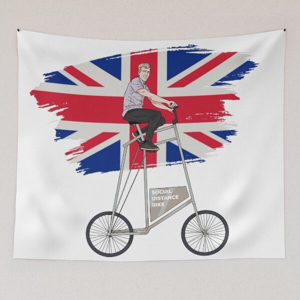 Item preview, Social Distance Bike Great Britain designed and sold by KingsManKind.