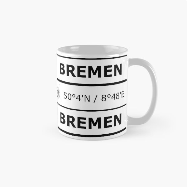 Item preview, Bremen Location Coordinates designed and sold by Lees Tees.