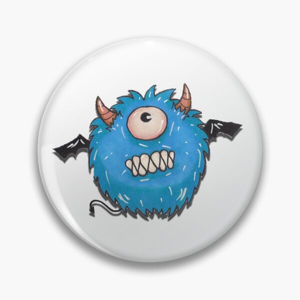 Item preview, Blue ball of fur designed and sold by DevilishDoodle.