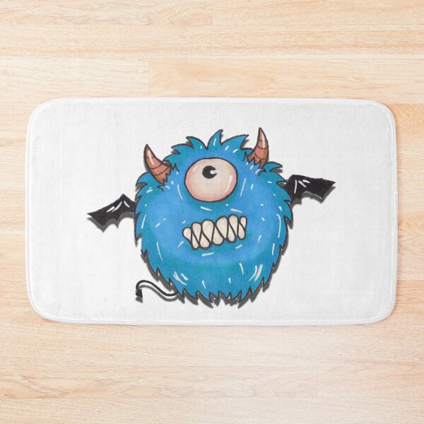 Item preview, Blue ball of fur designed and sold by DevilishDoodle.