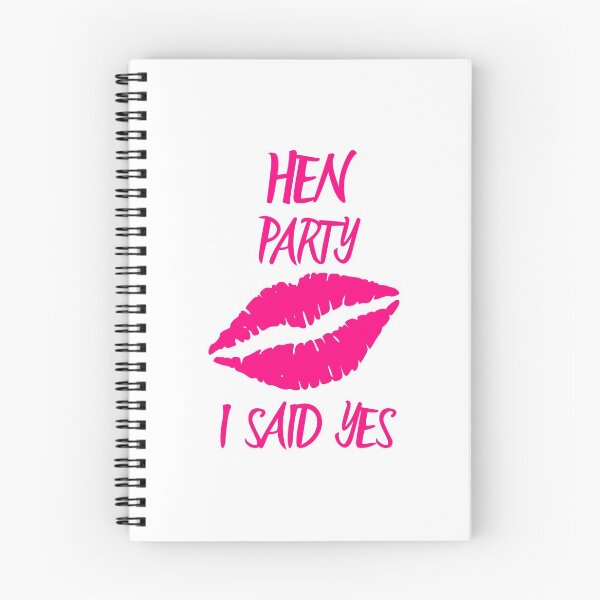 Item preview, HEN PARTY I SAID YES designed and sold by kawrdesigns.