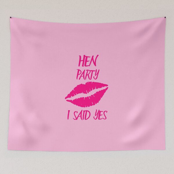 Item preview, HEN PARTY I SAID YES designed and sold by kawrdesigns.