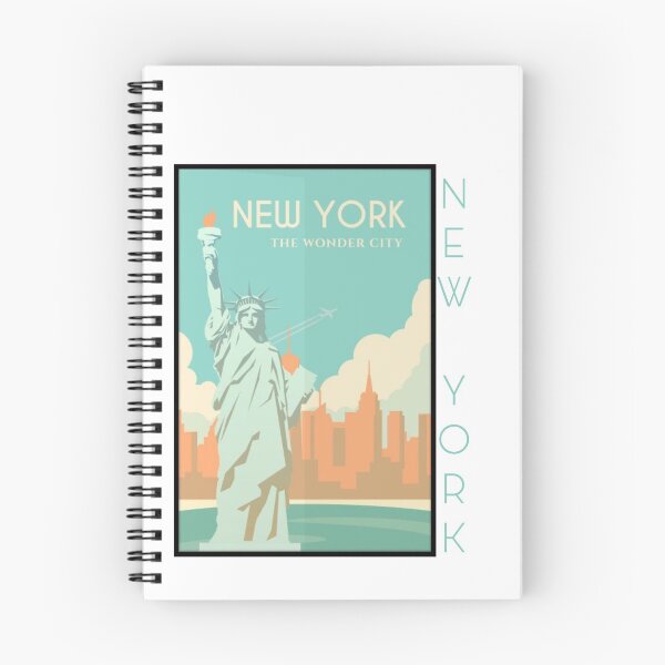 Item preview, New York Travel Poster  designed and sold by Modern-Mutt.