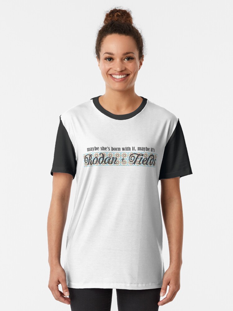 Alternate view of Rodan + Fields Born With It 2 Graphic T-Shirt