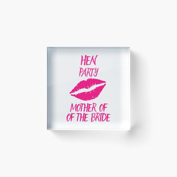 Item preview, HEN PARTY MOTHER OF THE BRIDE designed and sold by kawrdesigns.