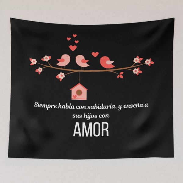 Item preview, Teach your children with Love. Proverbs 31:26 designed and sold by Fe-En-Cristo.