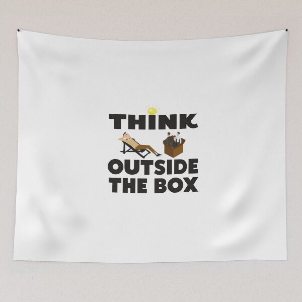 Item preview, Think Outside the Box  designed and sold by designisthelife.