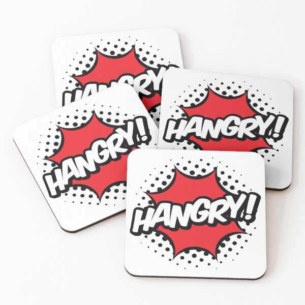 Item preview, Hangry! red comic pop designed and sold by DesignsByDaddy.