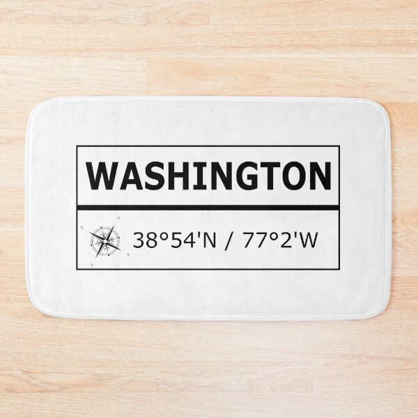 Item preview, Washington Location Coordinates designed and sold by Lees Tees.