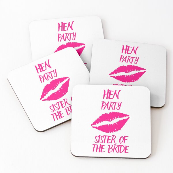 Artikelvorschau, HEN PARTY SCHWESTER DER BRAUT entworfen und verkauft von kawrdesigns.