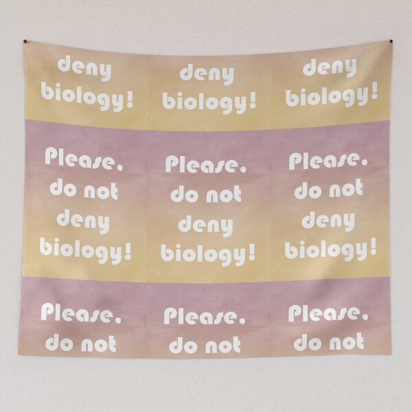 Item preview, Please, do not deny biology designed and sold by StudioArtNew.
