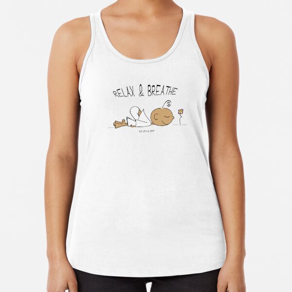 Relax and Breathe Racerback Tank Top