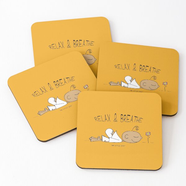 Item preview, Relax and Breathe designed and sold by thelittleyogi.