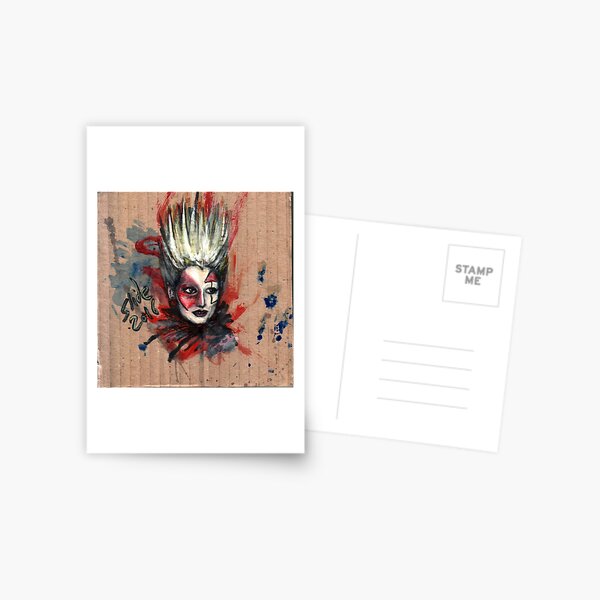 Jordan, Punk Icon Postcard