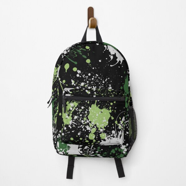 Item preview, Abstract paint splatter- Dark green/ light green designed and sold by Nishinoyaoyaoya.