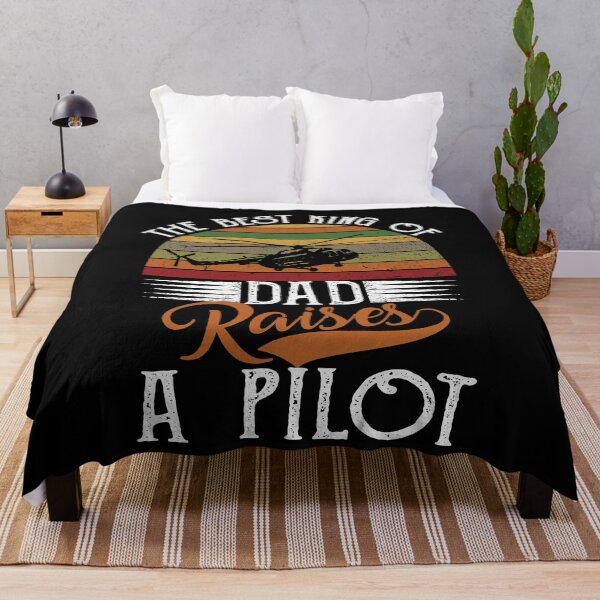 Item preview, The Best King Of Dad Raises A Pilot | Gift For The Father's Day | Gift For Dad designed and sold by ThuyPhamStore.