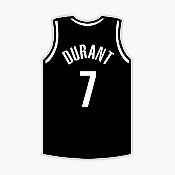 Brooklyn Nets Kevin Durant Jersey Black - Burned Sports