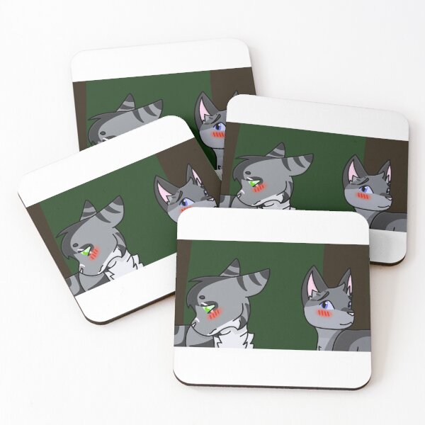 Item preview, Twitcheyes and Cinderpelt designed and sold by ceolsonart.