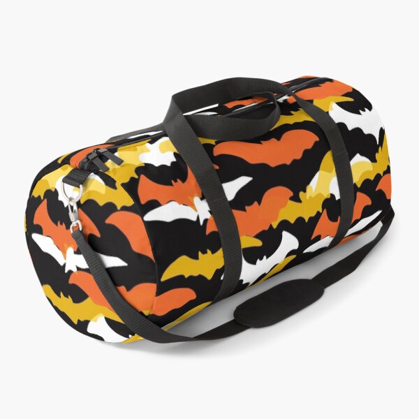 Item preview, Bats Silhouettes - Fun Candy Corn Halloween Pattern designed and sold by TheRainbowRoom.