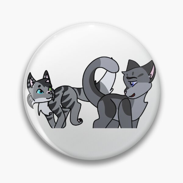 Item preview, Twitcheyes and Cinderpelt designed and sold by ceolsonart.