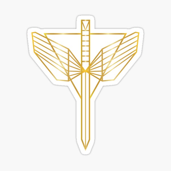 Bouclier d'ange Sticker
