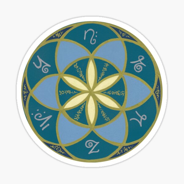 Seed of Life - Starseed Light Language Sticker