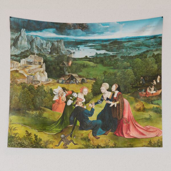 Item preview, The Temptations of Saint Anthony - Joachim Patinier designed and sold by brushandframes.