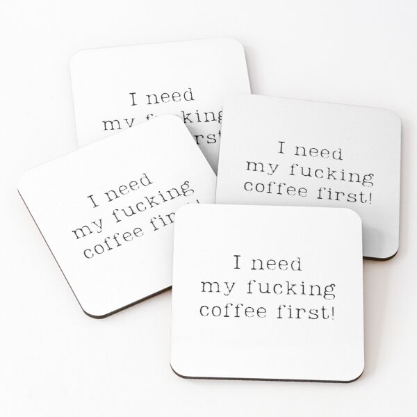 Item preview, I Need My Coffee First designed and sold by ttuniques.