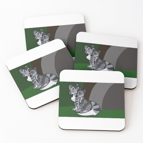 Item preview, Twitcheyes and Cinderpelt designed and sold by ceolsonart.