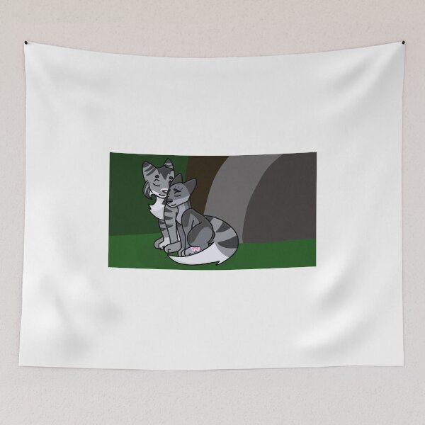Item preview, Twitcheyes and Cinderpelt designed and sold by ceolsonart.