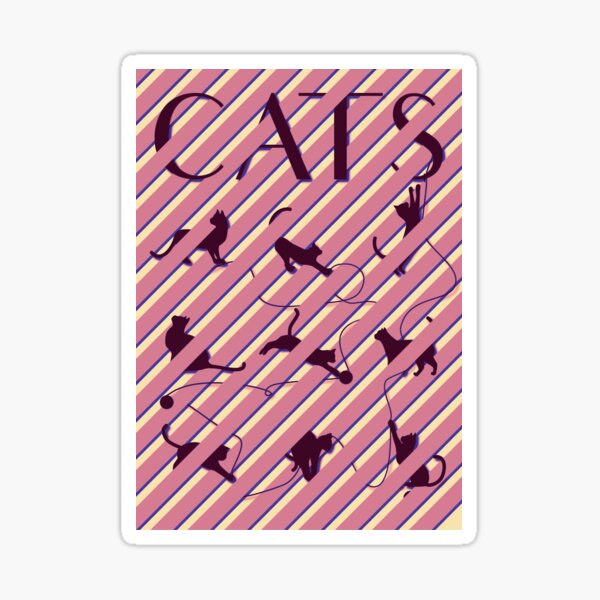 Cats Sticker