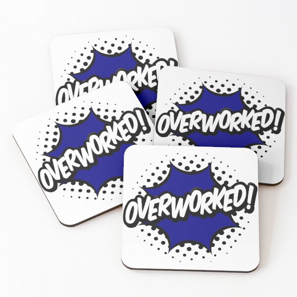 Item preview, Overworked! navy comic pop designed and sold by DesignsByDaddy.