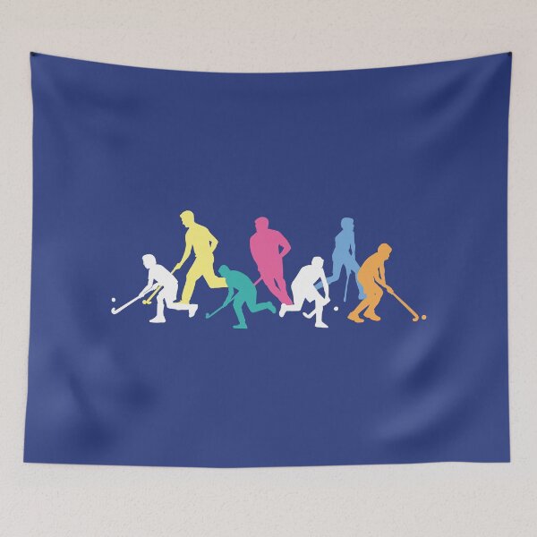 Item preview, Hockey player colorful designed and sold by hookfreaks.